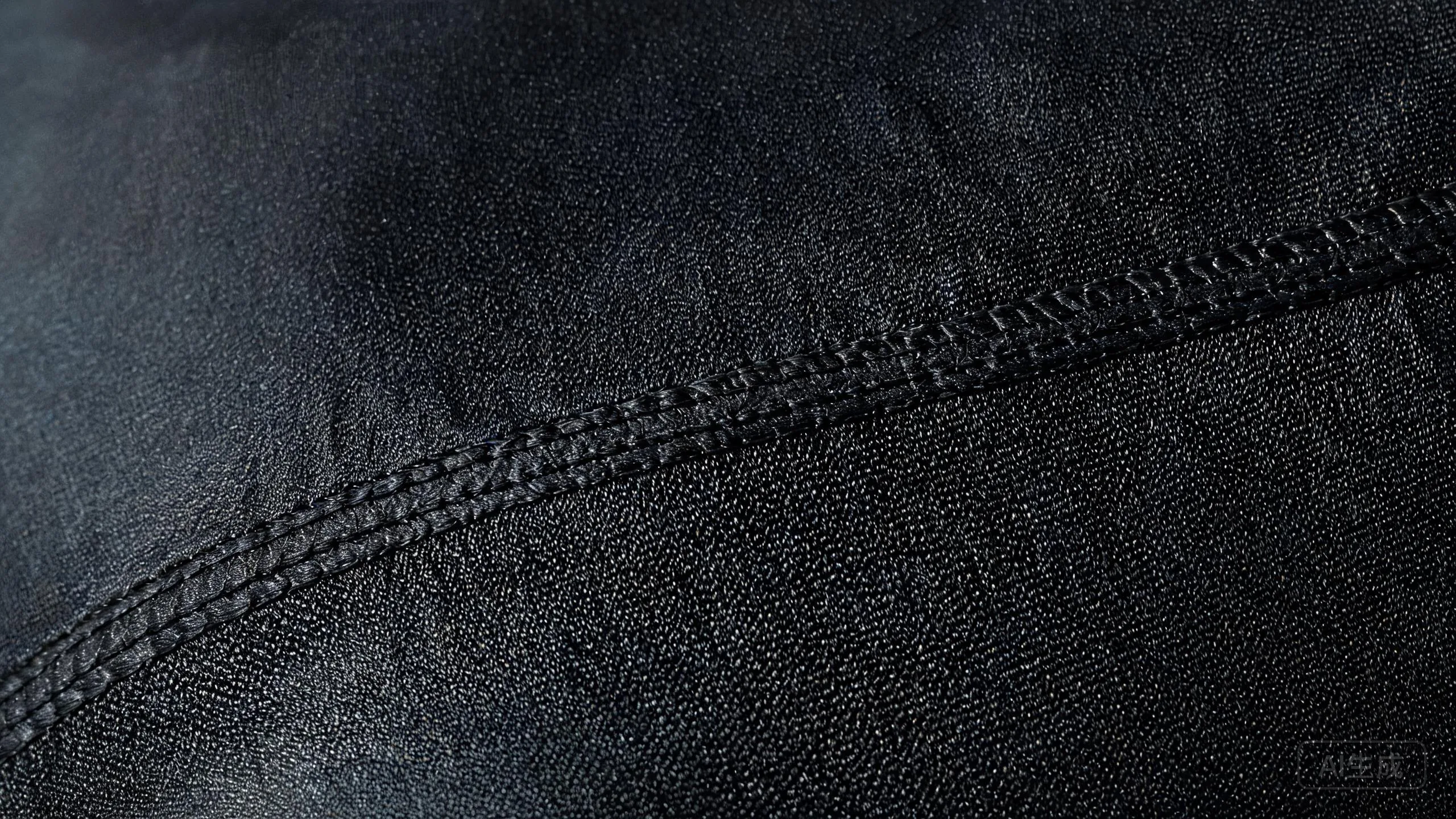 Close-up of speed skating suit fabric and flatlock seams